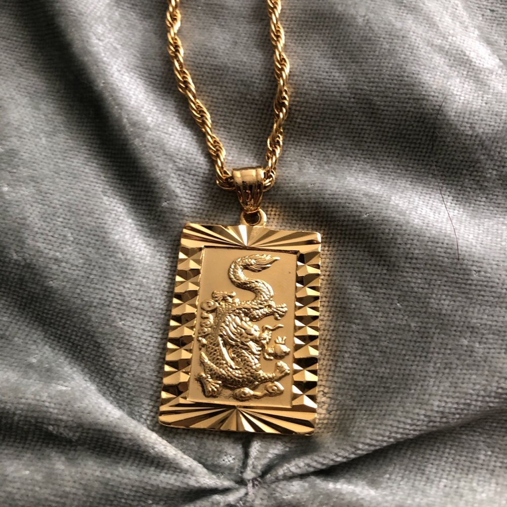 24” Dragon Pendant